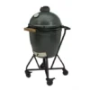 Chariot à Roulettes + Poignee BIG GREEN EGG L -Big Green Cuisson Magasin chariot a roulettes l poignee big green egg