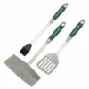 Big Green Egg Coffret De 2 Spatules + Pinceau - 127655 - BGE -Big Green Cuisson Magasin coffret de 3 ustensiles big green egg