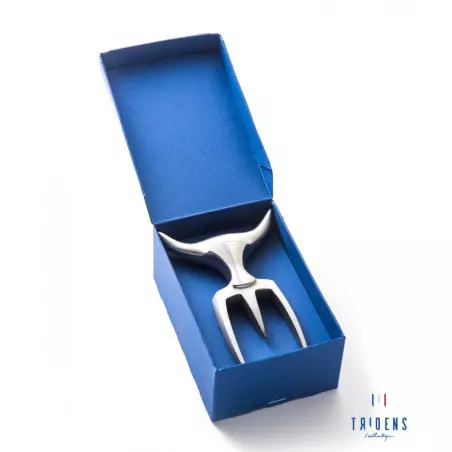 Fourchette TRIDENS Poli-Miroir Avec Socle Bois 5 Fourchette TRIDENS Poli-Miroir Avec Socle Bois – Image 3