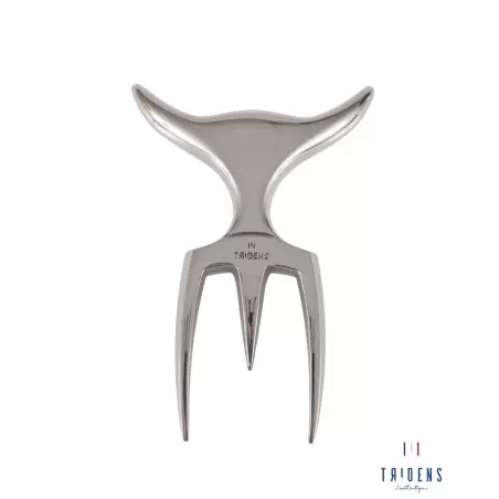 Fourchette TRIDENS Poli-Miroir Avec Socle Bois 7 Fourchette TRIDENS Poli-Miroir Avec Socle Bois – Image 5