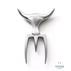 Planche à Découper Avec Fourchette Inox Brossé - TRIDENS By CHABRET -Big Green Cuisson Magasin planche a decouper avec fourchette inox brosse tridens 7