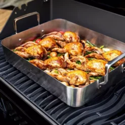 Napoleon Plat à Legumes Avec Planche à Découper Bambou 40 X 31 X 8 Cm -Big Green Cuisson Magasin plat a legumes avec planche a decouper bambou 40 x 31x 8 cm 2