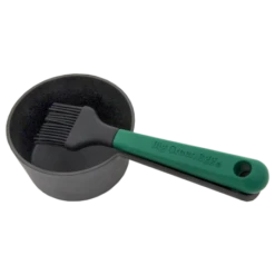 Poêlon à Sauce En Fonte Avec Pinceau BIG GREEN EGG