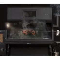 Rôtissoire Pour Barbecue à Pellets LEDGE & PEAK - GMG -Big Green Cuisson Magasin rotissoire pour barbecue a pellets ledge peak gmg 3